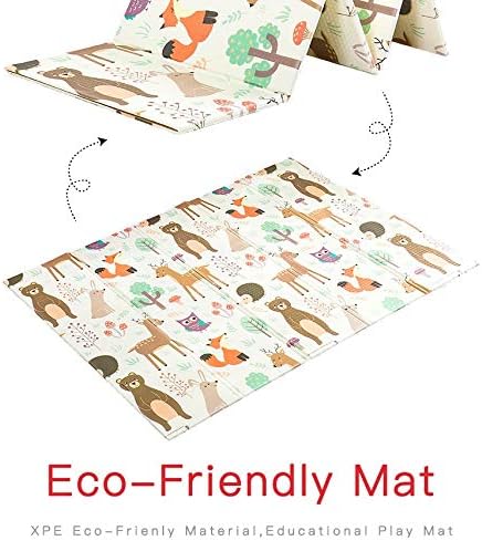 Non Slip BAby mat Portable baby playmat